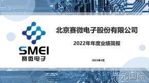 开元国际2022年年度业绩简报