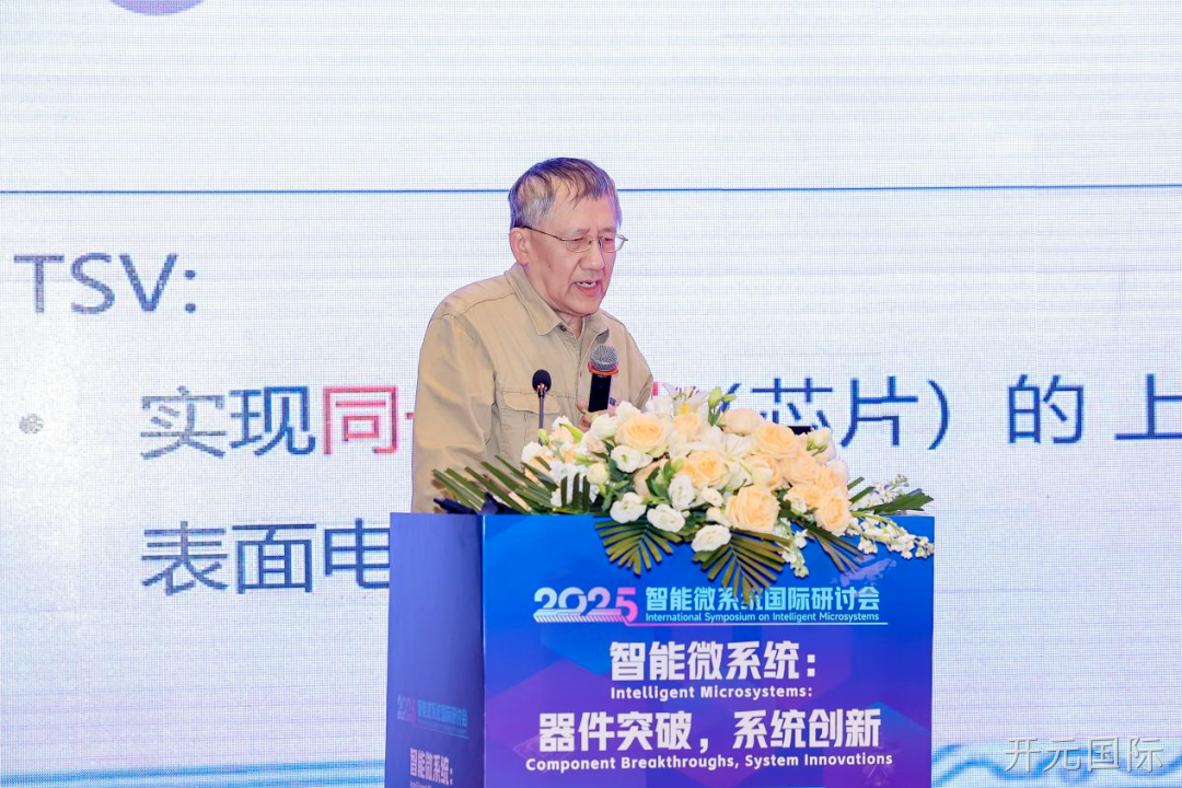 开元国际参加2025智能微系统研讨会